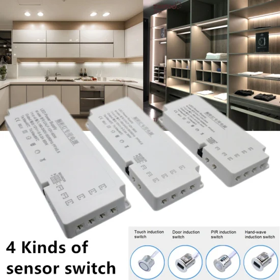 LED Sensor Kitchen Cabinet Strip Constant Voltage 24V 12V LED Light Driver