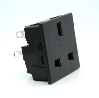 13A 250V PDU Wall Mounted UK Socket British Socket Desk Hotel Wall Outlet