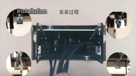 Pneumatic Desk Top Socket Junction Box High Definition Non